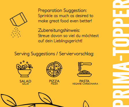 PRIMA-TOPPER: Chili Style, BIO/Organic